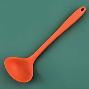 Nuovo arrivo <span class=keywords><strong>Silicone</strong></span> resistente al calore multifunzionale cucchiaio da cucina per zuppa di riso utensili da cucina stoviglie - Product Image 3