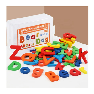 Đồ Chơi Giáo Dục Trò Chơi Đánh Vần Ghép Chữ ABC 52 Chữ Cái Bằng Gỗ Trong Hộp Nhựa - Product Image 1