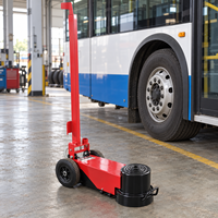 Cric hydraulique pneumatique robuste pour le levage de bus, remorques, camions et véhicules utilitaires