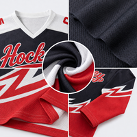 Maillot d'entraînement de hockey sur glace pour équipes de club, adultes et jeunes, entraînement, compétition et matchs, vente au détail, vente en gros et commandes d'équipes