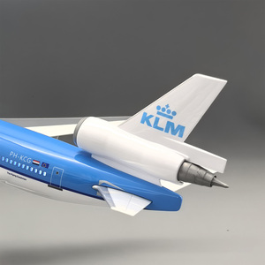47cm 1/130 MD-11 klm hãng hàng không nhựa Diecast mô hình máy bay hiển thị sưu tập với thiết bị hạ cánh - Product Image 5
