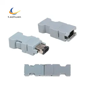 LECHUAN Connecteur Firewire IEEE1394 à pas de 2.00mm, 6 broches, connecteur d'E/S horizontal à angle droit 54280-0609