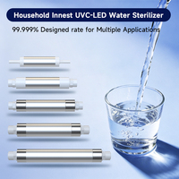 Purificateur d'eau LED UVC certifié NSF 99,999 %, 3 LPM, 12 V CC, pour comptoir de cuisine domestique, sous évier, distributeur d'eau potable RO