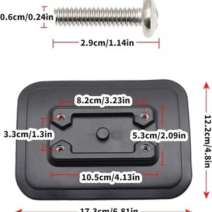 Support de canne à pêche en ABS pour bateau, avec vis - Product Image 2