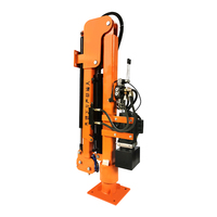 Treuil hydraulique électrique miniature de 1000 kg, 12 V, grue pour camionnette, grue montée sur camion, grue de levage