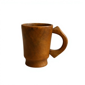 Eco Friendly Wooden Coffee Mug Handmade Sustainable Kitchenware Supplier Natural Wooden Cup Organic Wooden <b>Drinkware</b> - Product Image 1