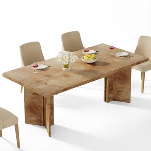 Mesa de Comedor Moderna de MDF/Madera de 63 Pulgadas para 4-6 Personas, Rectangular, con Tablero Grande - Product Image 4