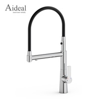 Aideal Hot superbe et fonctionnel robinet de cuisine extractible mélangeant beauté et utilité parfaitement