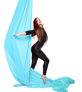 <span class=keywords><strong>Tissu</strong></span> de soie aérienne haute résistance, soie pour la danse flottante - Product Image 4