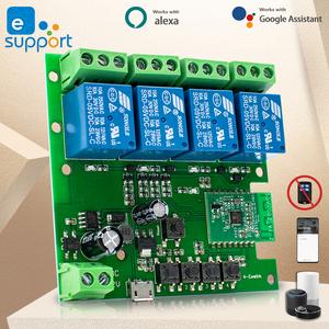 G0101/g0102 4CH <span class=keywords><strong>ZigBee</strong></span> thông minh mô-đun chuyển đổi ánh sáng 5/12/32V Receiver 10A Rơ Le làm việc với Alexa Google trợ lý tuya cuộc sống thông minh - Product Image 3