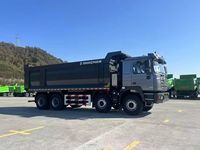 Truk Dump SHACMAN F3000 8X4 Terlaris dengan Bak Berbentuk U untuk Pertambangan dan Konstruksi di Afrika