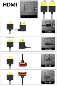 Manufactory Aangepaste 8K Hdm 2.1 Od 3.1Mm 90 Graden Schuin Links Rechts Omhoog Naar Beneden Hdm Projectkabel - Product Image 4