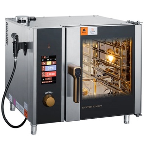Horno de Convección <span class=keywords><strong>y</strong></span> Vapor para Panadería, Equipo de Cocina Comercial con Certificación CE OEM, 220V 380V, 6 Bandejas para Hornear - Product Image 6