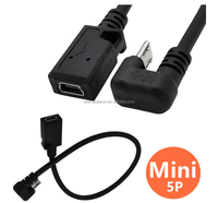 Cable USB tipo C en forma de ángulo, OTG, macho a diferentes tipos de usb para teléfono móvil