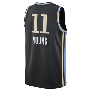 <span class=keywords><strong>Atlanta</strong></span> 2025 pour hommes # 11 Maillots de basket-ball personnalisés pour jeunes, chemises brodées, uniformes pour jeunes, vêtements de sport avec logos - Product Image 5
