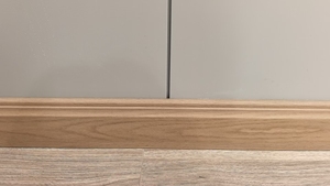 Hiện đại nhanh chóng cài đặt bền Gỗ nhựa composite Ốp chân tường Hội Đồng Quản trị <span class=keywords><strong>WPC</strong></span> tường trang trí gạch cho nội thất khách sạn cho mouldings - Product Image 5