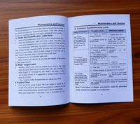 Impression de brochures, de livrets d'instructions, de manuels de produits, de livres, d'impression sur carton de haute qualité, sur mesure pour les entreprises
