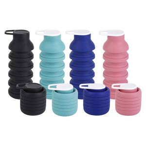 2026 Foldable Silicone Collapsible Sports Water Bottle in China for Outdoor Travel <b>Cycling</b> - Product Image 1