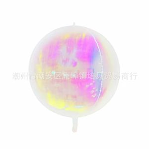 Ballons lumineux irisés 4D, chiffres en forme de goutte d'eau, nœuds, étoiles, cœurs - ballons colorés pour la décoration de fête - Product Image 4