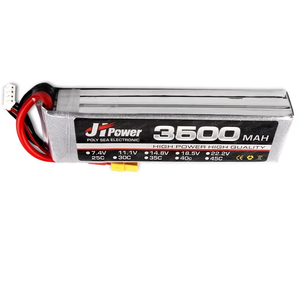 JHLIPO 공장 직접 <span class=keywords><strong>11.1v</strong></span> 3s <span class=keywords><strong>3500mah</strong></span> 25C RC <span class=keywords><strong>Lipo</strong></span> 배터리 팩 RC 무인 항공기 자동차 보트 모델 중국에서 도매 가격 - Product Image 1