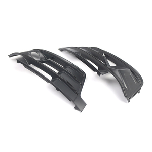 อะไหล่รถยนต์ ABS สีดำ ชุดตะแกรงกันชนหน้าแบบตาข่าย พร้อมช่อง ACC รุ่น 4M0807681E 4M0807682E สำหรับ <span class=keywords><strong>Audi</strong></span> SQ7 <span class=keywords><strong>S</strong></span> <span class=keywords><strong>Line</strong></span> 4M ปี 2016-2019 - Product Image 4