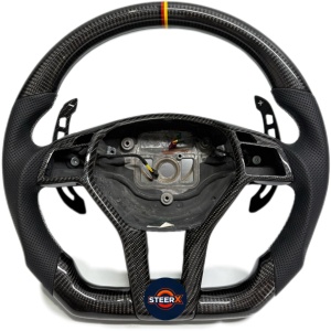 Volante in Fibra di Carbonio Personalizzato per Mercedes <span class=keywords><strong>AMG</strong></span> W204 C63 C43 <span class=keywords><strong>W212</strong></span> C180 C200 C260 C300 C63 <span class=keywords><strong>AMG</strong></span> C204 GLK - Product Image 3