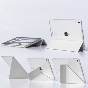 Custodia Protettiva per iPad <span class=keywords><strong>Air</strong></span> 7 10.9 Pollici e iPad Pro 12.9, <span class=keywords><strong>Cover</strong></span> Trasparente in Acrilico, Custodia Minimalista in Pelle - Product Image 1