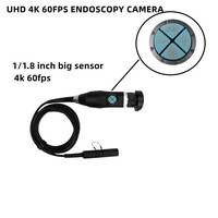 Système de caméra d'endoscopie portable 4K 60FPS, construction métallique, modes ORL/cystoscope, équipement de diagnostic vétérinaire SNUKE /SDI