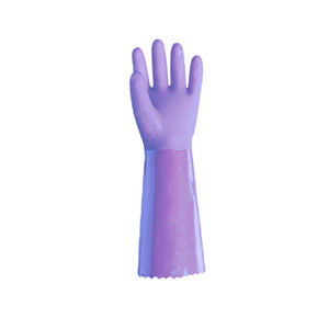 ถุงมือล้างจานที่ทนทานสำหรับผู้หญิง ถุงมือยางกันน้ำมันแบบหนาบุด้วยขนแกะสำหรับทำความสะอาดห้องครัว - Product Image 2