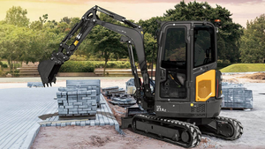HX27AZ Zero-Tail-<b>Swing</b> Mini Excavator 2.7-3 Ton Compact Crawler Digger D1305 Stage-V Rubber Track - Product Image 6