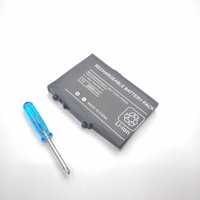 Batteries rechargeables USG-003 pour Nintendo DS Lite, batterie interne 2000mAh 3.7V pour console de jeu NDSL avec vis