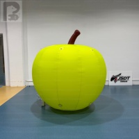 Pomme Géante Gonflable LED de 2m pour Extérieur, Publicité Personnalisée sur le Thème des Fruits avec Logo, Idéale pour l'Ouverture de Magasin, la Promotion Agricole et les Scènes