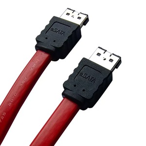 Sata To Esata Data <b>Cable</b> 26Awg Copper Black High Speed <b>Computer</b> Connection - Product Image 3