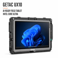 Tablet PC Getac UX10-IP de 10.1 Pulgadas Totalmente Resistente, Intel Core Ultra, Windows 11 Pro para Servicio Industrial en Campo