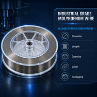 Produksi Kawat Molibdenum CustoCustom Diameter dan Panjang Dapat Disesuaikan Label dan Kemasan Pribadi Dapat Disesuaikan
