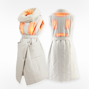 En stock à l'étranger, 3 réglages de chaleur, chauffage rapide, imperméable, <span class=keywords><strong>couverture</strong></span> <span class=keywords><strong>chauffante</strong></span> électrique USB à <span class=keywords><strong>batterie</strong></span> pour le camping - Product Image 4