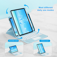 Étui de clavier avec pavé tactile pour iPad Pro 11 pouces 2022 étui pour iPad 11 2021 2020 2018