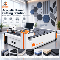 Machine de découpe de mousse acoustique CNC haute vitesse avec table à vide pour la production de panneaux insonorisants