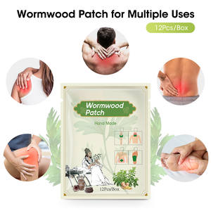 <span class=keywords><strong>Patch</strong></span> de Moxibustion Naturelle Chinoise Écologique à base d'Armoise, 12 Pièces/Boîte, pour Soulagement des Articulations du Genou et des Jambes, Classe II - Product Image 1