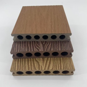 Sâu dập nổi hạt gỗ kết cấu thời tiết kháng Composite decking cho sân vườn Patio WPC decking boong sản phẩm - Product Image 4