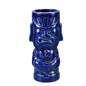Juego de Tazas de Porcelana con Diseño de Estatuas para Fiestas, Tazas Tiki de Gres Esmaltado a Color, Creativas y Personalizadas, No Tóxicas y Libres de Plomo - Product Image 3
