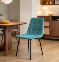 Chaise d'appoint en tissu à texture velours de qualité supérieure, pour hall d'hôtel et coin lounge, vente en gros
