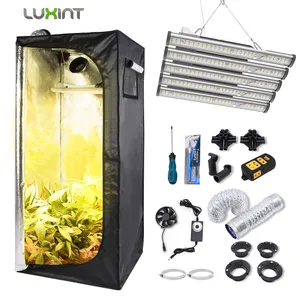 LUXINT 60x60x120 2x2 피트 150w led 성장 빛 키트와 함께 성장 빛 키트 의료 식물