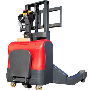 Apilador eléctrico todoterreno automático para exteriores de 1,5 toneladas, ampliamente utilizado, Motor de núcleo de terreno accidentado, transpaleta eléctrica completa - Product Image 4