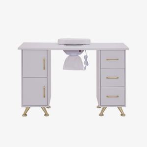 Pink <b>Nail</b> <b>Desk</b> Table for <b>Nails</b> Salon Furniture Manicure Tavolo Unghie Mesa De Design <b>Desk</b> With Dust Collector <b>Nail</b> <b>Tech</b> Chair - Product Image 3