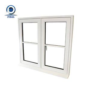 Ventana Abatible de Aluminio Prima White Sash, Ventanas de Doble Vidrio Templado con Rejilla - Product Image 4