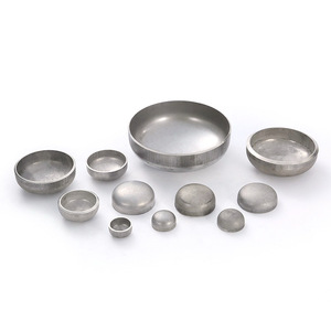 Bouchon de tuyau elliptique en acier inoxydable Conan 304, soudé industriellement, grand diamètre, finement poli - Product Image 3