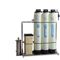 Adoucisseur d'eau industriel grande capacité 220V pour eau de puits et filtration souterraine, élimine sédiments et tartre, adoucit l'eau dure