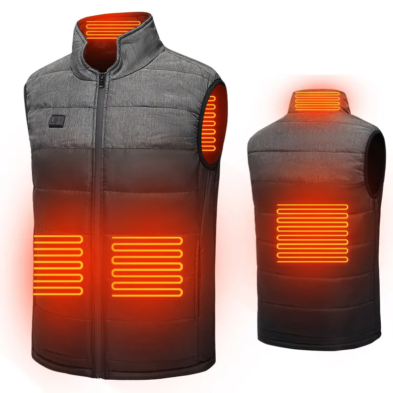 2022 Smart heating clothing USB charging jacket with heating keep warm power bank for winter outdoor work