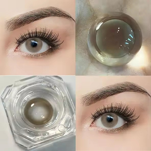 <span class=keywords><strong>Lentilles</strong></span> de contact colorées naturelles en gros, effet grand œil, marque privée OEM, <span class=keywords><strong>lentilles</strong></span> souples quotidiennes pour la correction de la vision et la beauté - Product Image 2